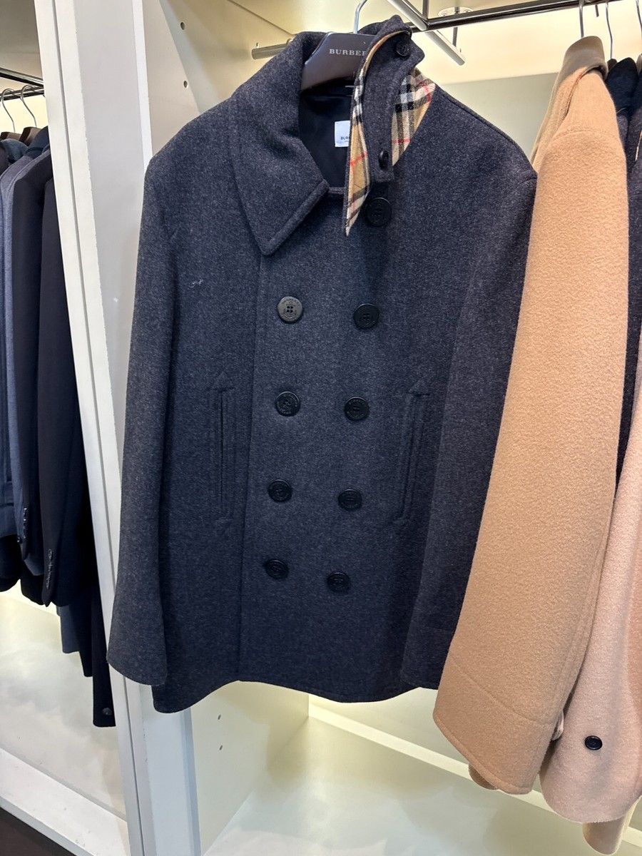 G*o様 BURBERRY LONDON ウールピーコート グレー G*o様 BURBERRY LONDON ウールピーコート グレー ☆新品同様