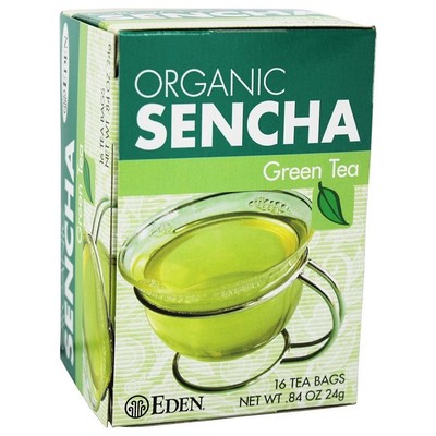 Eden Foods Organic Sencha Green Tea, 16 Tea Bags