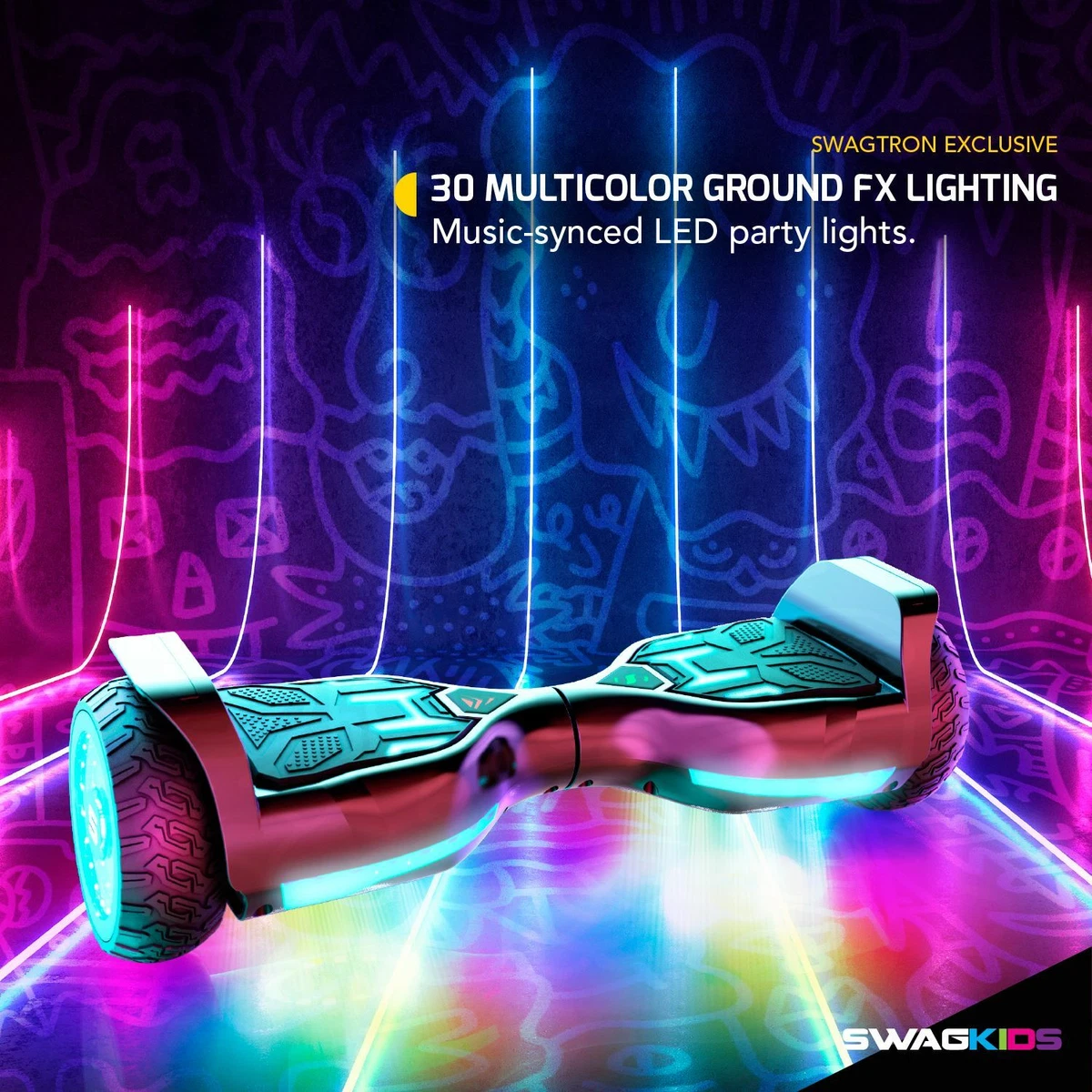 Swagtron t8 hoverboard clearance