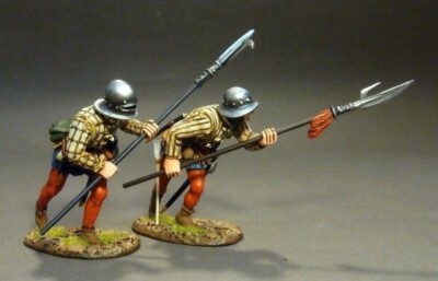 John Jenkins - YORK-27 - Two Yorkist Billmen Set Diecast Metal Figure