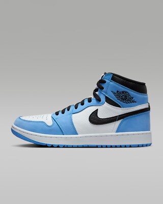 シューズ(男性用) Nike AirJordan1High Golf University Blue Nike Air Jordan 1 High Golf University Blue DQ0660-400 Men's Size