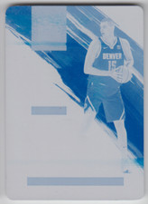 Maglia Veterano 2021-22 Impeccabile Nikola Jokic Eleganza Autografo Targa Ciano 1/1