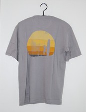 NWT johnnie-O. Men's Gray Sunset Graphic SS Crew T-Shirt sz M L