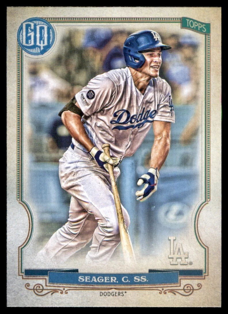 Corey Seager trading card