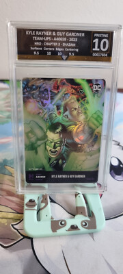DC Trading Card Kyle Rayner & Guy Gardner Halo #A40659 Get Graded Pristine 10