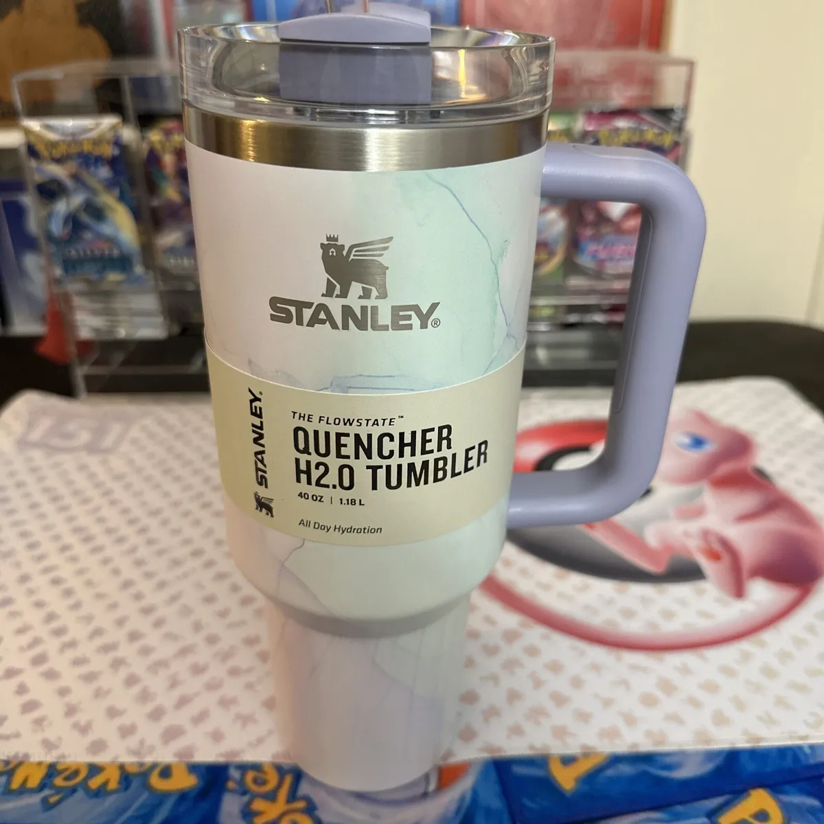 Stanley Quencher 40 OZ Tumbler Limited Target Watercolor Dusk Purple