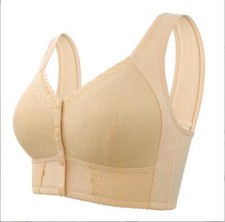 Daisy Bra Charm Bras Front Snaps Seniors Comfortable Easy Close Bras for women