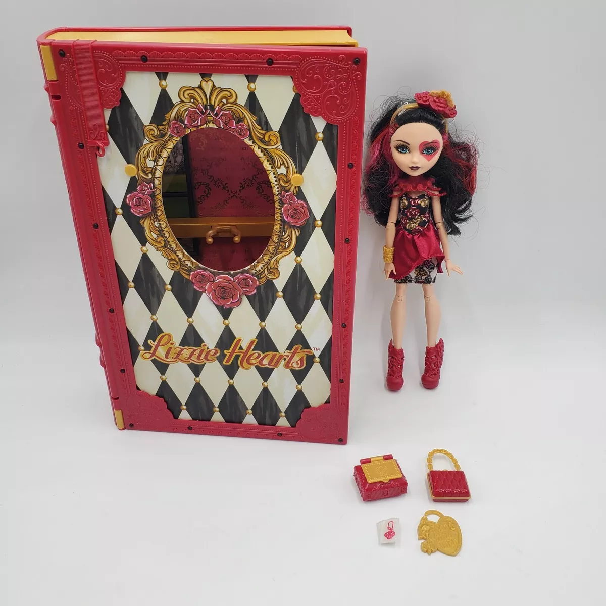 Ever After High Lizzie Hearts Spring Unsprung Book Playset