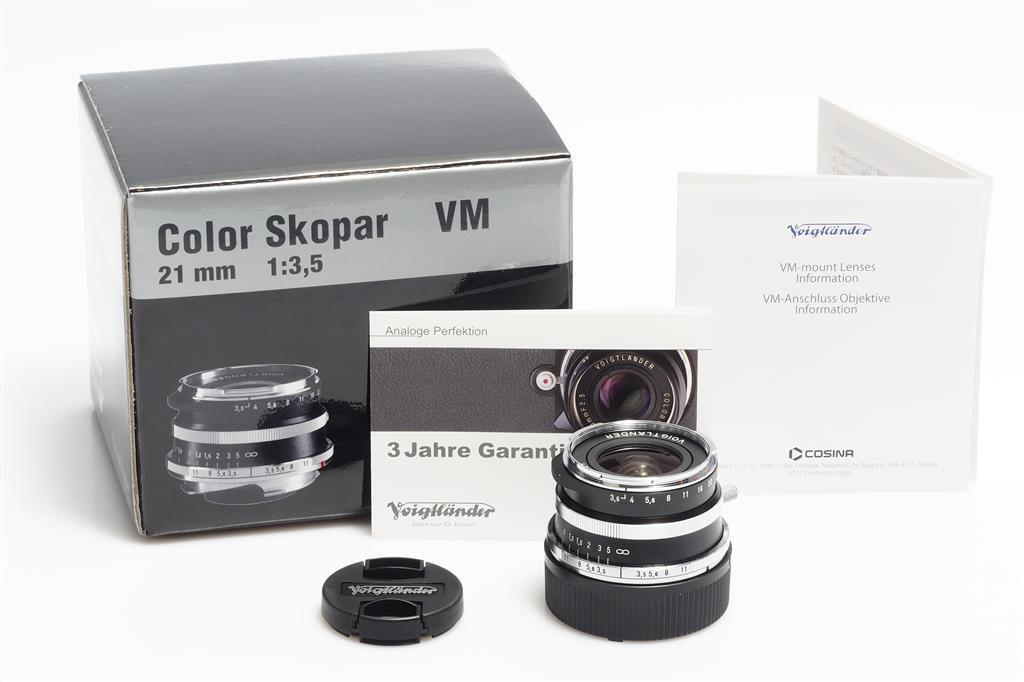 Voigtländer Color Skopar Classic 3.5/21mm Asph. VM Nero (1721486062)