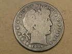 Better Date 1904-s Barber Half Dollar.  #37