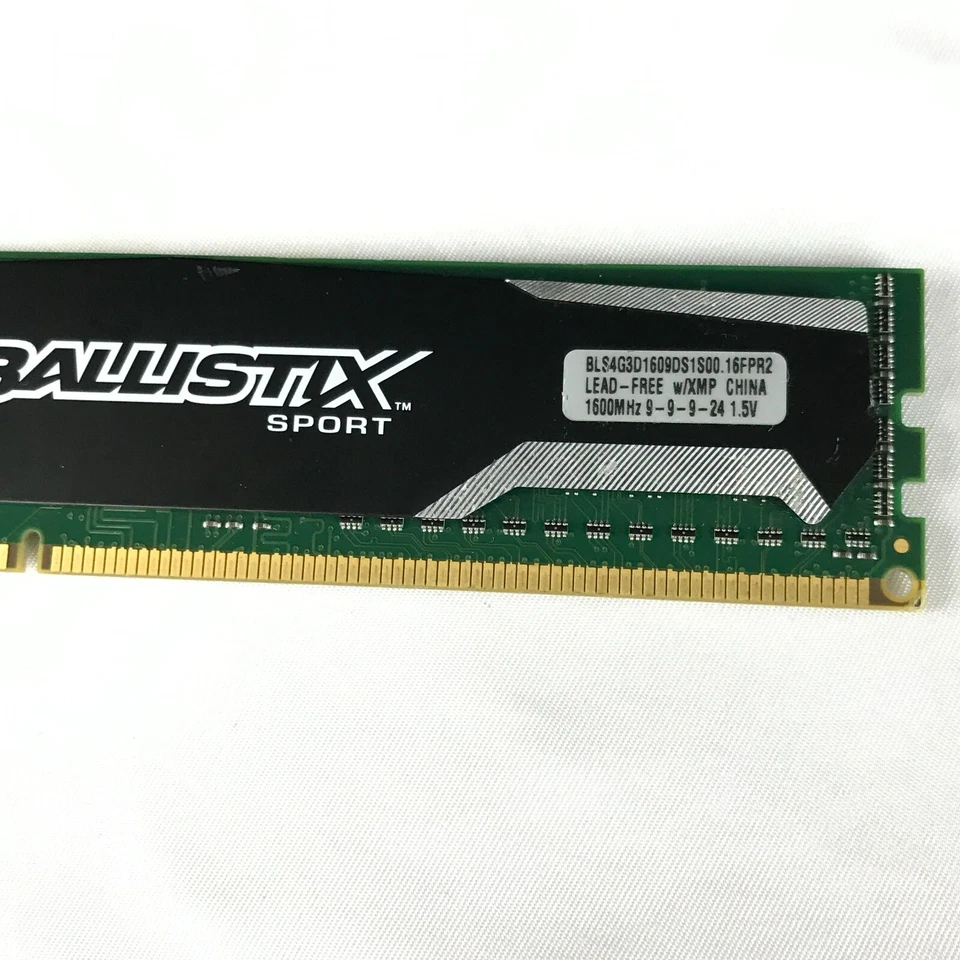 BALLISTIX SPORT 1x4GB 1600MHz DDR3 RAM bls4g3d1609ds1s00 - Image 3 of 4