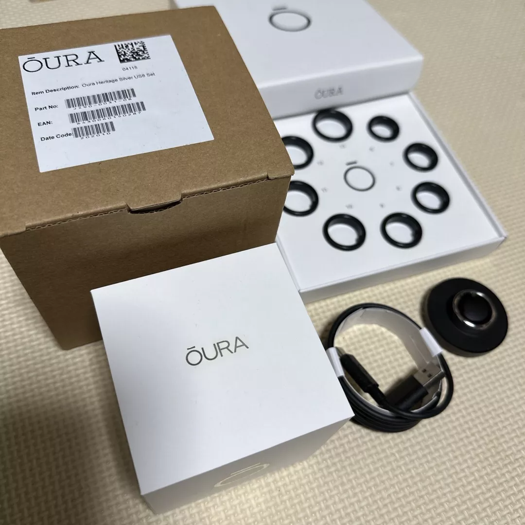 Aura ring OURA ring gen2 gen 2 US8 Heritage 2nd generation used