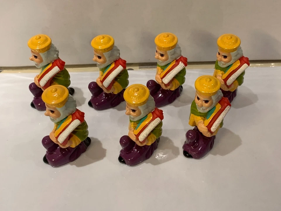 2001 Der Tepichhändler Sockel bunt 7x aus Auf dem Basar. - Bild 2 von 3
