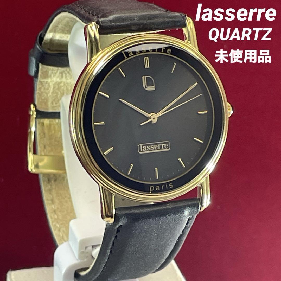 LASSERRE PARIS QUARTZ MEN'S WRISTWATCH JAPANESE MADE ROUND