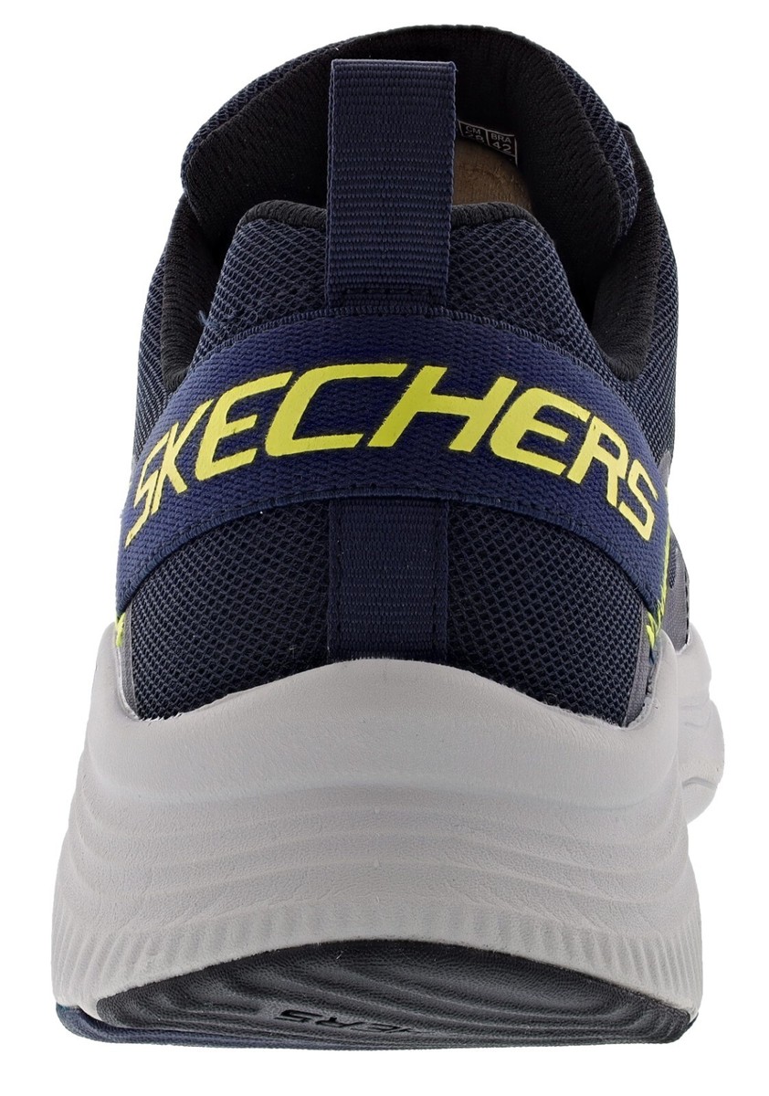 SKECHERS MEN'S D'LUX WALKER-ROAM FREE 232358NVY RELAXED FIT
