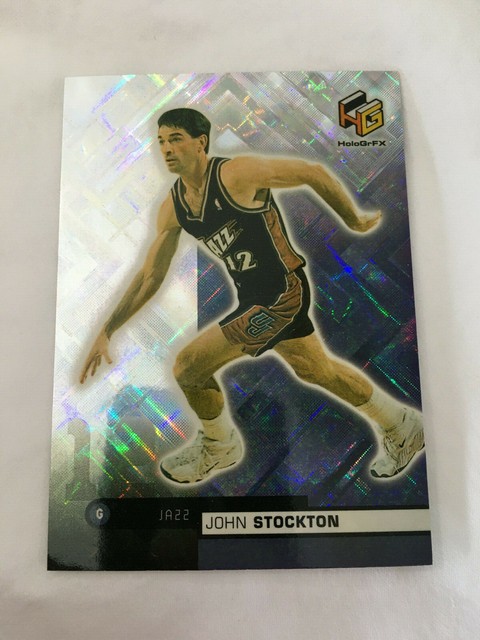 JOHN STOCKTON UTAH JAZZ UPPER DECK HOLOGRFX 1999 BASKETBALL CARD EBay