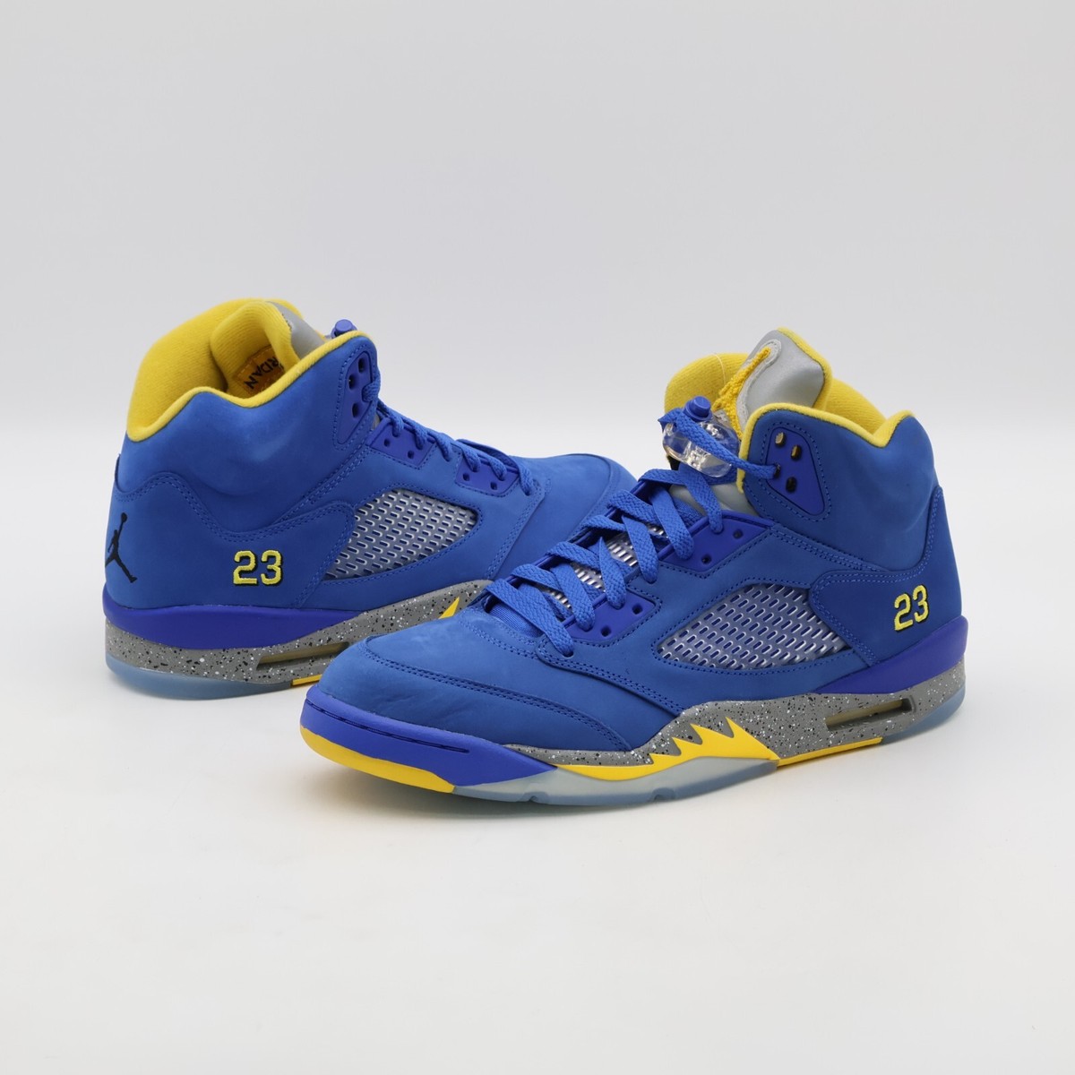 CD2720-400 Nike Air Jordan 5 Retro Laney Varsity Royal Blue Yellow