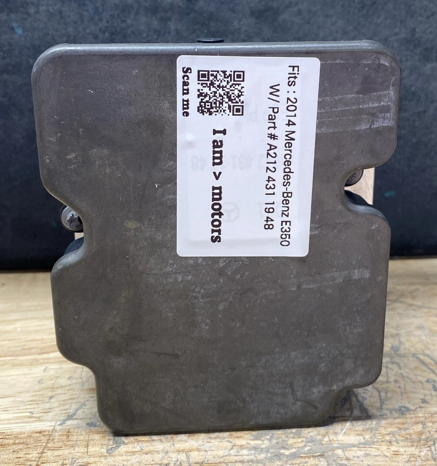 Módulo de bomba de freno ABS reacondicionado 2014 Mercedes-Benz E350 | A 212 431 19 48 Foto 3 de 4