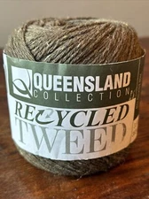 Queensland Collection Recycled Tweed #15 Cedar Brown Natural 3.52 oz / 100 grams