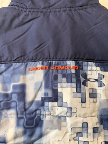 Under Armour Size Youth (YLG) Large Loose Cold Gear Vest Navy - Picture 6 of 9