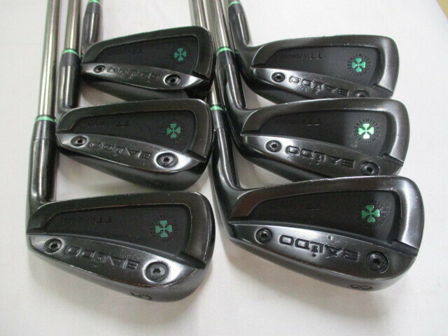 【希少】BALDO TTX FORGED BLACK LIMITED 5I-PW BALDO TTx FORGED BLACK LIMITED Iron Set Golf Club 5-P 6pcs