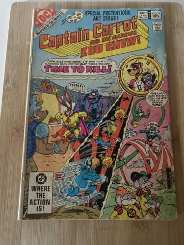DC Comics. Captain Carrot And His Amazing Zoo Crew #9 November 1982 - Picture 1 of 2