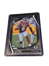 2021 Panini Absolute ##167 Kylin Hill    Green Bay Packers Football Rookie Card. rookie card picture