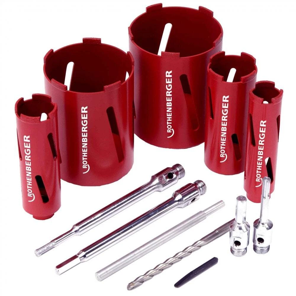 Rothenberger diamond core drill set clearance