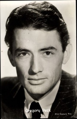 Ak Schauspieler Gregory Peck, Portrait - 3915833