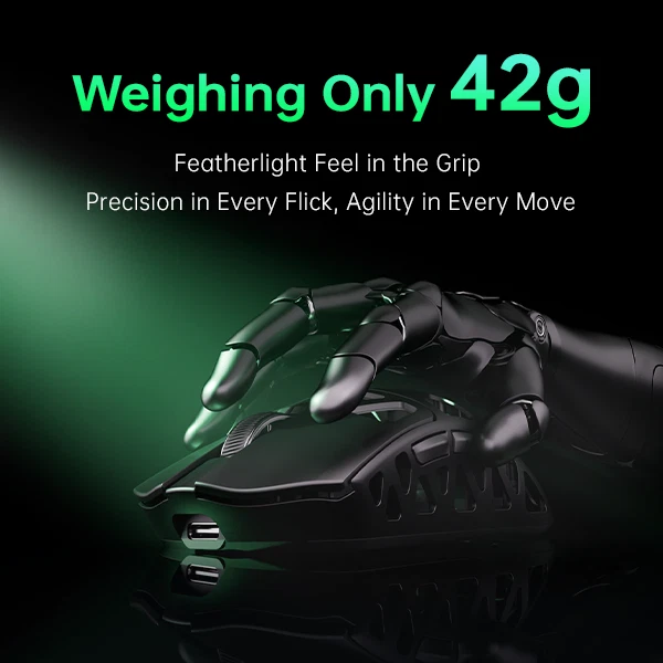 ATK Fierce X Wireless Gaming Mouse 42g Magnesium Alloy PAW3950 Ultra 8KHz Sensor - Image 3 of 4