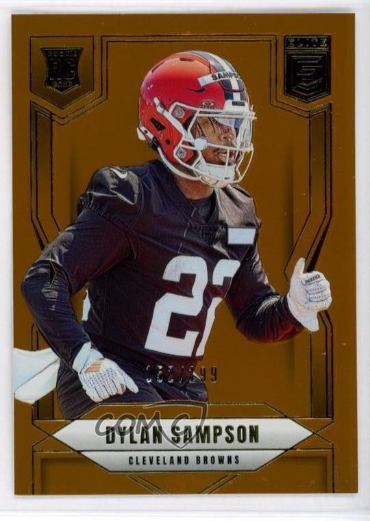 2025 Panini Donruss Elite Rookies Orange /199 Dylan Sampson #174 Rookie RC 0ud4