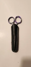 VINTAGE GINGHER DESIGNER SERIES EMBROIDERY SCISSORS--LEAH 4"