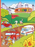 Kinder Malbuch Ab 3: Autos & Tiere Am