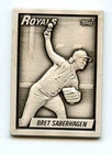 1990 Topps Gallery of Champions Sterling Silver Bret Saberhagen - MC698-GC Vault