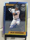 2025 Topps Update - Julio Rodriguez Silver Pack Mojo Auto 04/10 - Mariners