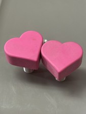 Grindstone Heart Stoppers Long Stem Skate Toe Stops Pair BB Pink