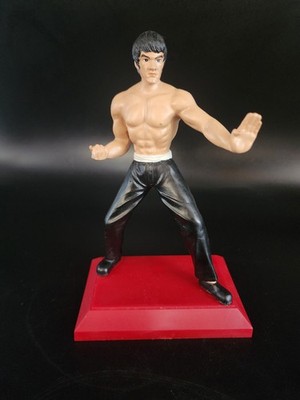 Vintage Bruce Lee Action Figure By South Horse Missing Nunchuck