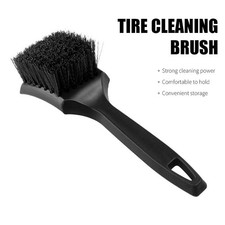 Car Wheel Tire Rim Scrub Brush New Auto Detailing Brush Washing Cleaning Black