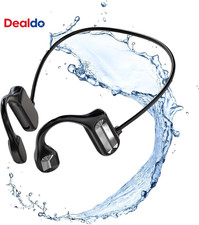 Bone Conduction Headphones - 2023 New Waterproof Bone Conduction Head Phones wit