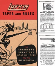 Lufkin Rule Company - Pocket Catalog of Tapes and Rules - 45 Pages