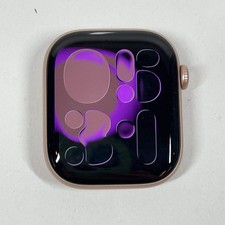 GPS Only Apple Watch Series 11 46MM Rose Gold Aluminum MEV64LW/A Face Only