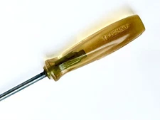 Vintage PLVMB PLOMB Phillips #1 Screwdriver YELLOW Amalite Transitional PROTO