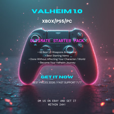 Valheim 1.0 (PS5/XBOX/PC) Best Gear / Items At The Start