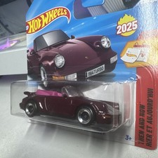 Hot Wheels Porsche 911 Turbo Cabriolet Diecast Model 1/64 