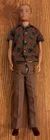 Vtg 1960's Barbie Ken Doll Blonde Painted Hair Straight Leg Hawthorne CA USA