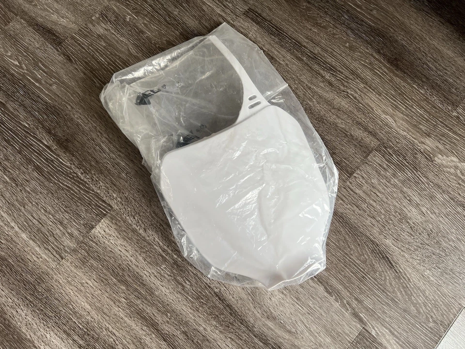 Yamaha YZ125 e YZ250 2000-2005 matrícula delantera de motocross por UFO YA03823-046 Foto 3 de 4