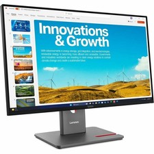 Lenovo 64B1GAR1US ThinkVision P24QD-40 24" WQHD Monitor