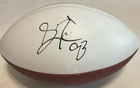Gilbert Brown Signed Franklin Football Green Bay Packers Logo Beckett Authentic