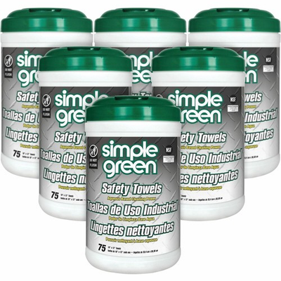 #ad Simple Green Safety Towels 75 Count 13351 $17.99