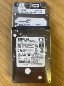 500GB 2,5" SATA HDD Festplatte Windows 10/11 Pro/Home 64 Bit vorinstalliert